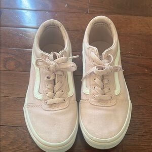 Vans Light Pink Lace-Up Sneakers